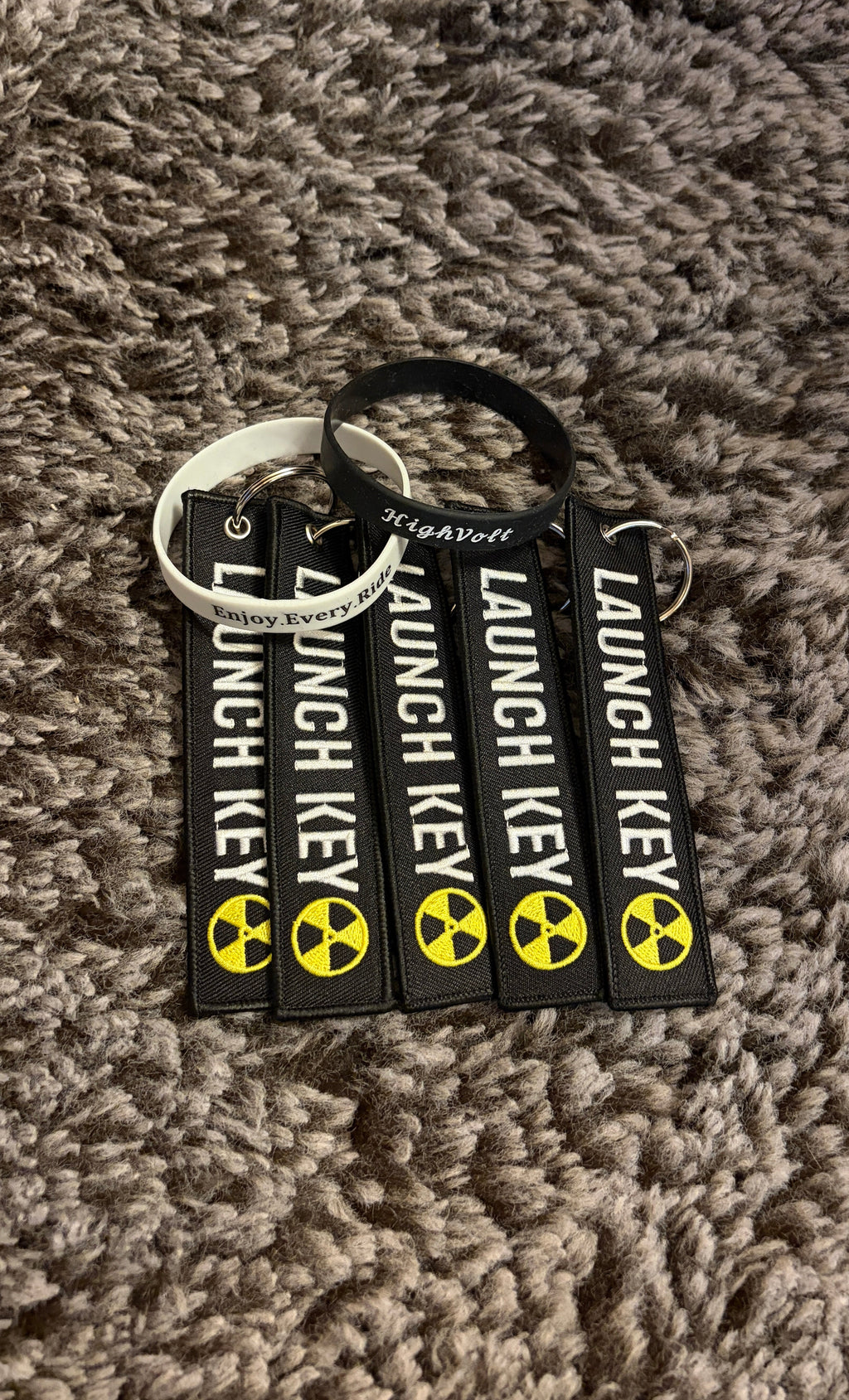 HighVolt wristband for seat